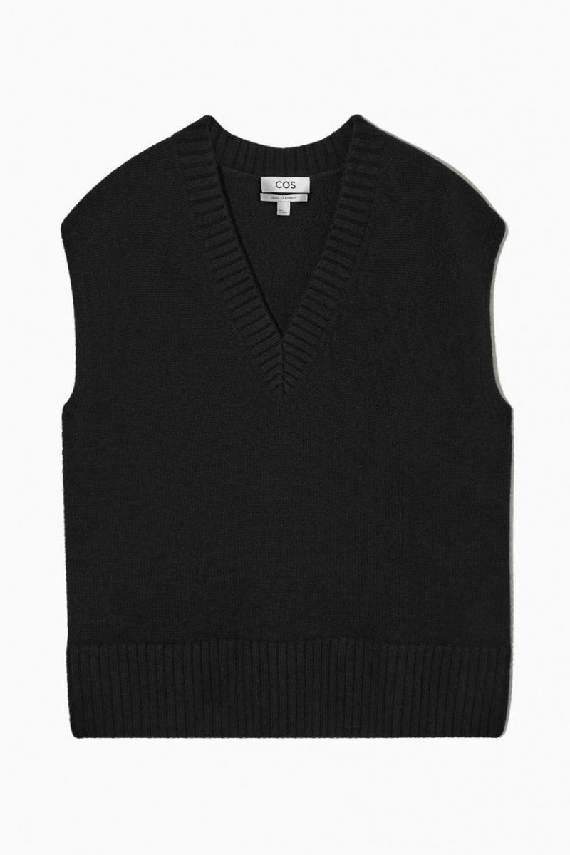 Vesta Dama COS Pure Cashmere Negrii | GCSWA-5237